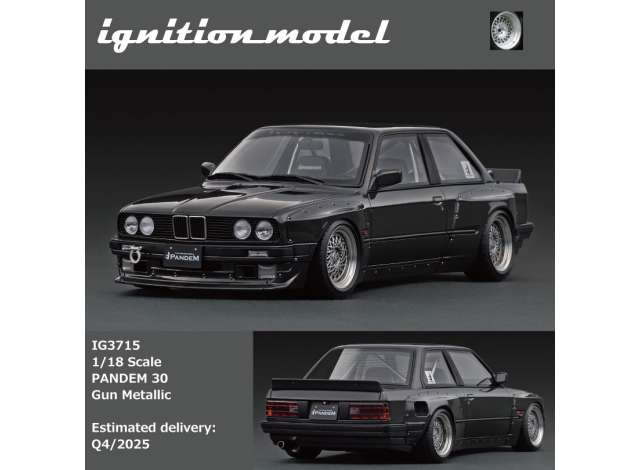 BMW Pandem 30, gun metallic