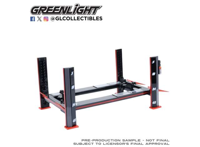 4- palen  Lift *Hendrick Motorsports*, black/red