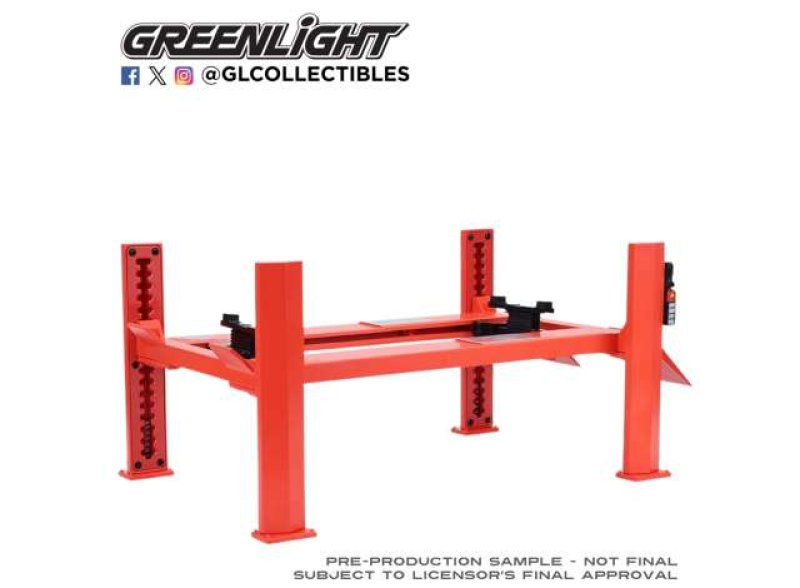 4 palen lift rood