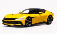 FERRARI - 12CILINDRI 2024 - WITH SHOWCASE - NUMBERED ONE BY ONE - GIALLO MODENA - YELLOW