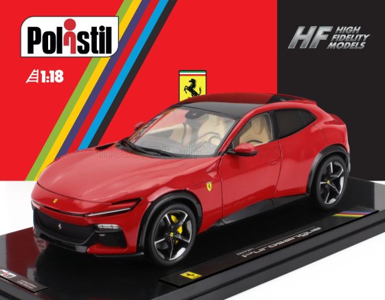 FERRARI - PUROSANGUE 2022 - WITH SHOWCASE - NUMBERED ONE BY ONE - ROSSO CORSA 322-CREAM INTERIOR