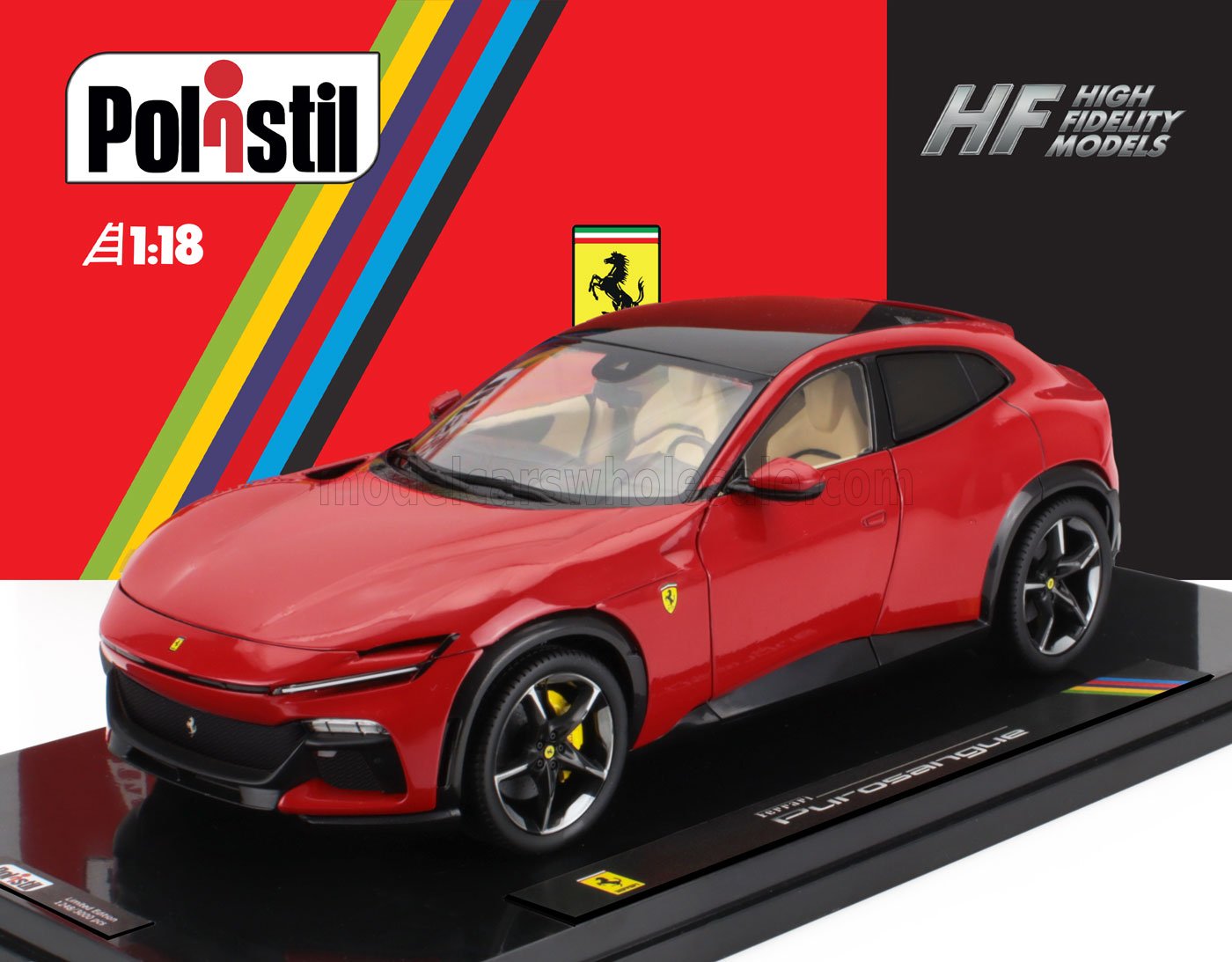 FERRARI - PUROSANGUE 2022 - WITH SHOWCASE - NUMBER