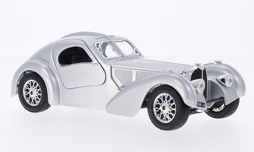 Bugatti Atlantic, silver, 1936