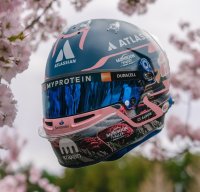 HELMET Alexander Albon - Williams Racing - GP Japon 2025 1/5