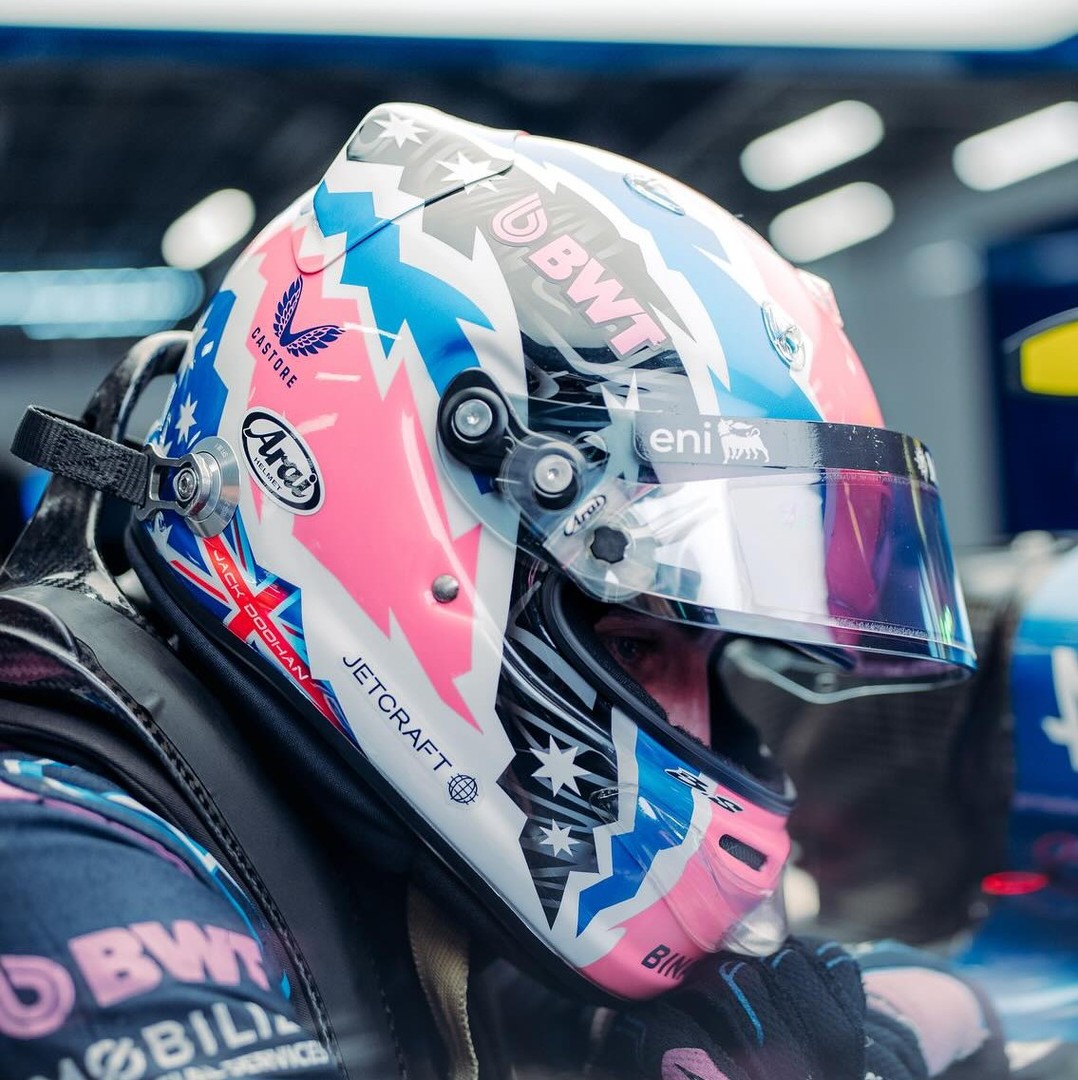HELMET Jack Doohan - BWT Alpine Formula One Team -