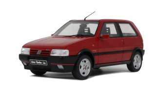 Modèle réduit Fiat Uno Turbo I.e Rosso Racing 1990 1/18