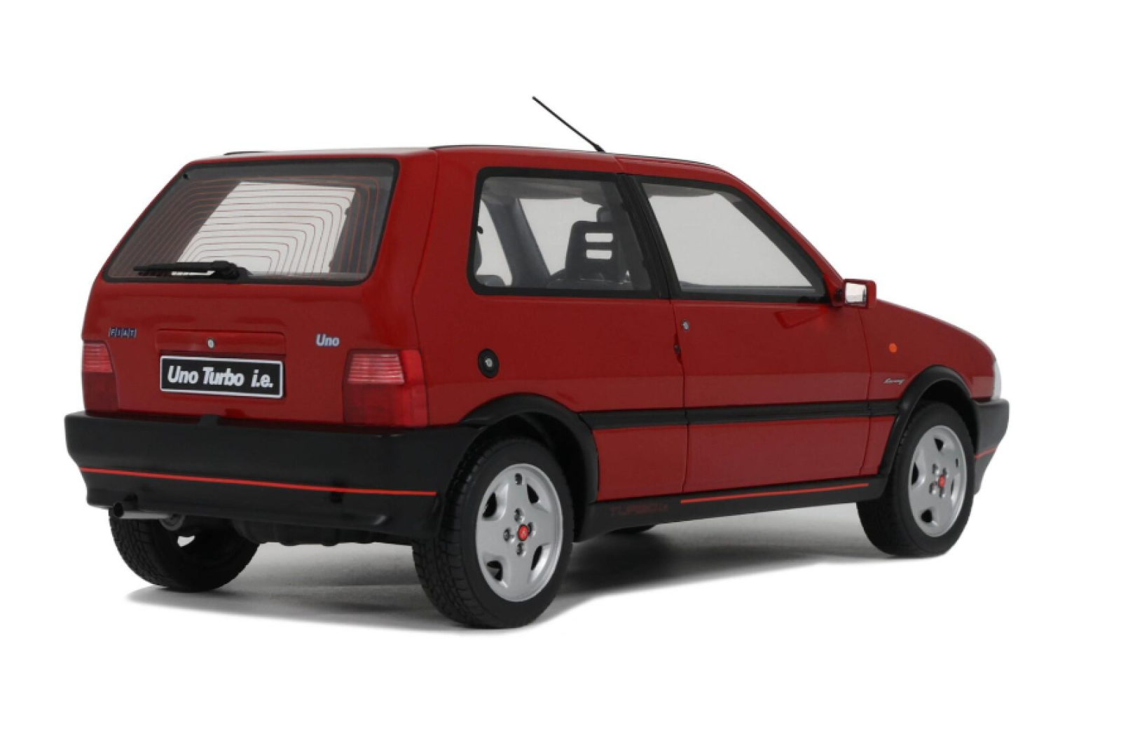 Modèle réduit Fiat Uno Turbo I.e Rosso Racing 1990 1/18