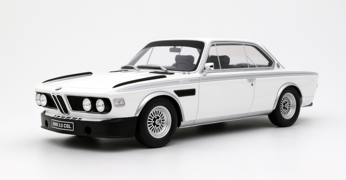 BMW 3,0 CSL CHAMONIX  WHITE 1972
