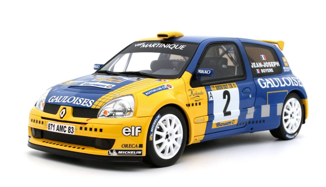 RENAULT CLIO S1600 #2 S.  JEAN-JOSEPH BARUM RALLY 
