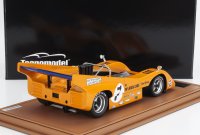 McLAREN - M8D CAN-AM N 7 WINNER ROAD AMERICA 1970 PETER GETHIN - CON VETRINA - WITH SHOWCASE