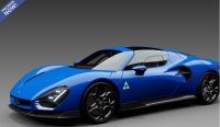 Alfa Romeo 33 Stradale Blu reale interni neri