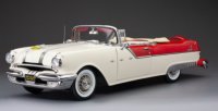 Pontiac Star Chief Open Convertible, bolero red/castle gray 1955