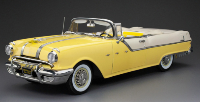 Pontiac Star Chief, geel, 1955