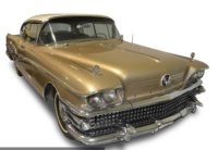 Buick Limited Riviera Coupe, gold, 1958