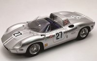 FERRARI - 330P 4.0L V12 SPIDER N 27 12h SEBRING 1965 CHARLIE KOLB - JOHN FULP - SILVER WHITE