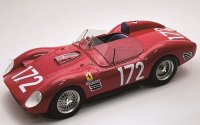 FERRARI - DINO 196S 1984cc V6 SPIDER N 172 7th TARGA FLORIO 1960 PEDRO RODRIGUEZ - RICARDO RODRIGUEZ