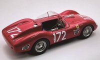 FERRARI - DINO 196S 1984cc V6 SPIDER N 172 7th TARGA FLORIO 1960 PEDRO RODRIGUEZ - RICARDO RODRIGUEZ
