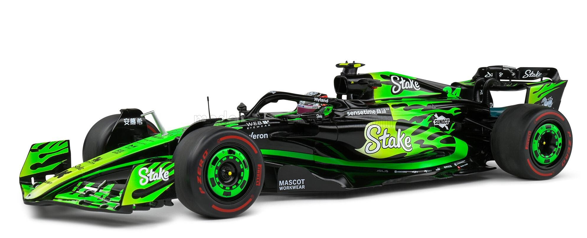 SAUBER - F1 C44 TEAM STAKE KICK N 77 LAS VEGAS USA