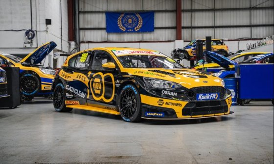 FORD Focus N°116 NAPA Racing UK - Brands Hatch Indy BTCC 2025 - 100 Ans de NAPA