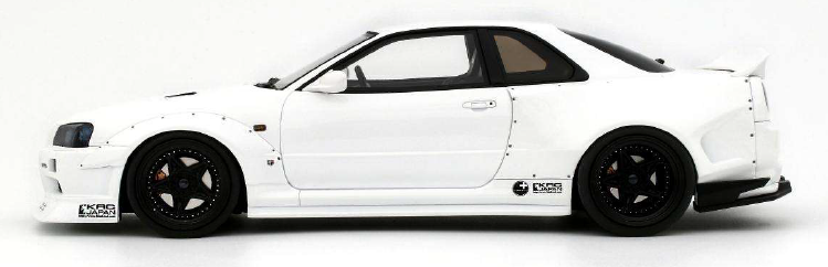 NISSAN SKYLINE GT-R (BNR34) BY KRC PEARL WHITE QX1