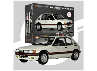 Peugeot 205 1.9 GTI 1/8 schaalmodel bouwkit van IXO