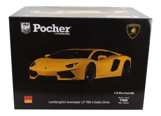 Lamborghini Aventador LP700-4 1/8 schaalmodel door Pocher
