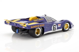 FERRARI - 512M 5.0L V12 TEAM PENSKE SUNOCO N 6 3rd 24h DAYTONA 1971 MARK DONOHUE - DAVID HOBBS - BLUE YELLOW