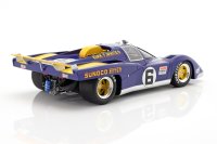 FERRARI - 512M 5.0L V12 TEAM PENSKE SUNOCO N 6 3rd 24h DAYTONA 1971 MARK DONOHUE - DAVID HOBBS - BLUE YELLOW