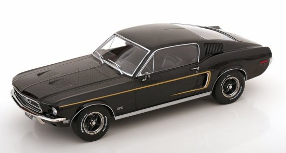FORD USA - MUSTANG GT FASTBACK COUPE 1968 - BLACK