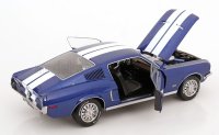 FORD USA - MUSTANG GT FASTBACK COUPE 1968 - BLUE WHITE