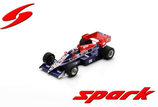 LIGIER JS23 N°25 GP Grande-Bretagne1984 François