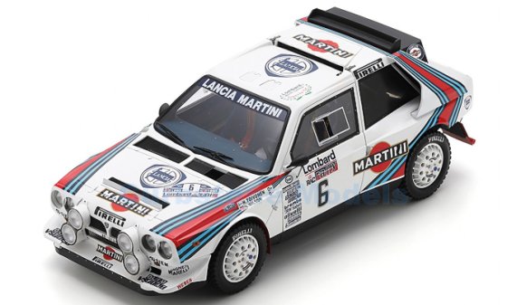 LANCIA Delta S4 N°6 Vainqueur Rallye Lombard RAC 1985 H. Toivonen N.Wilson