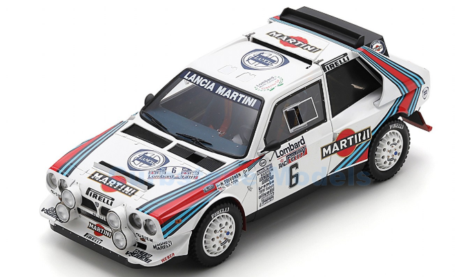 LANCIA Delta S4 N°6 Vainqueur Rallye Lombard RAC 
