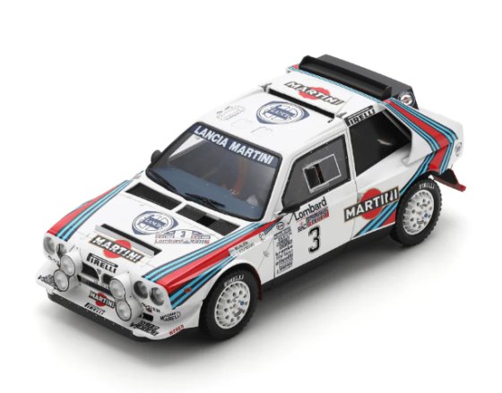 LANCIA Delta S4 N°3 2ème Rallye Lombard RAC 1985 M. Alen - I Kivimaki