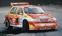 MG Metro 6R4 N°12 Tour de Corse 1986 D.AURIOL OCCELLI