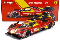 FERRARI - 499P 3.0L TURBO V6 TEAM FERRARI AF CORSE N 50 WINNER 24h LE MANS 2024 ANTONIO FUOCO - MIGUEL MOLINA - NICKLAS NIELSEN
