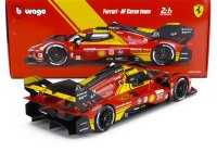 FERRARI - 499P 3.0L TURBO V6 TEAM FERRARI AF CORSE N 50 WINNER 24h LE MANS 2024 ANTONIO FUOCO - MIGUEL MOLINA - NICKLAS NIELSEN