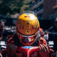 HELM LEWIS HAMILTON SCUDERIA FERRARI HP MONACO GP 2025 1/5