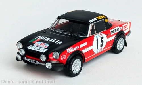 Fiat 124 Sport Spider 1600, Rally Portugal, 1973, 
