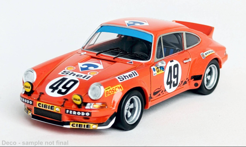 Porsche 911 Carrera RSR, 24h Le Mans, 1973, #49