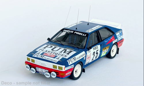 Audi quattro, Rally Monte Carlo, 1985, #25