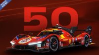 Ferrari 499P car n. 50 - 24h Le Mans 2025 piloti Fuoco Nielsen Molina