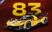 Ferrari 499P car n. 83 - VINCITORE 24h Le Mans 2025 piloti Kubica - Ye - Hanson