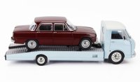 ALFA ROMEO - A12 (F12) CARRO ATTREZZI PRIMA SERIE 1967 - TOW TRUCK - ABSCHLEPPWAGEN - DÉPANNEUSE - LIGHT BLUE WHITE