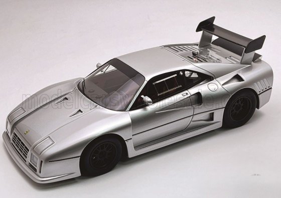 FERRARI - 288 GTO EVOLUZIONE 1985 - BLACK WHEELS - NURBURGRING SILVER