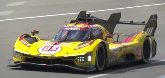 FERRARI - 499P 3.0L TURBO V6 TEAM AF CORSE N 83 WINNER 24h LE MANS 2025 ROBERT KUBICA - PHIL HANSON - YIFEI YE