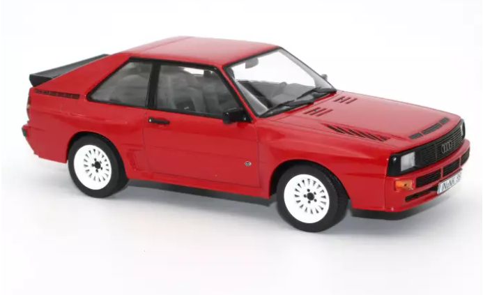 Audi Sport quattro 1985 Tornado Red 1:18