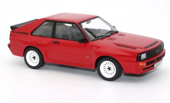 Audi Sport quattro 1985 Tornado Red 1:18