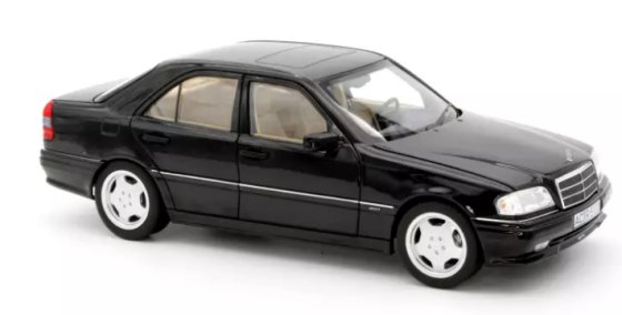 Mercedes-Benz C36 AMG 1993 Obsidian Black metallic