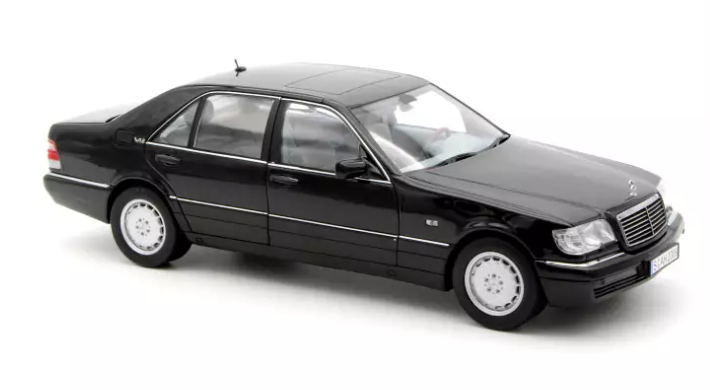 Mercedes-Benz S600 1997 Obsidian Black metallic
